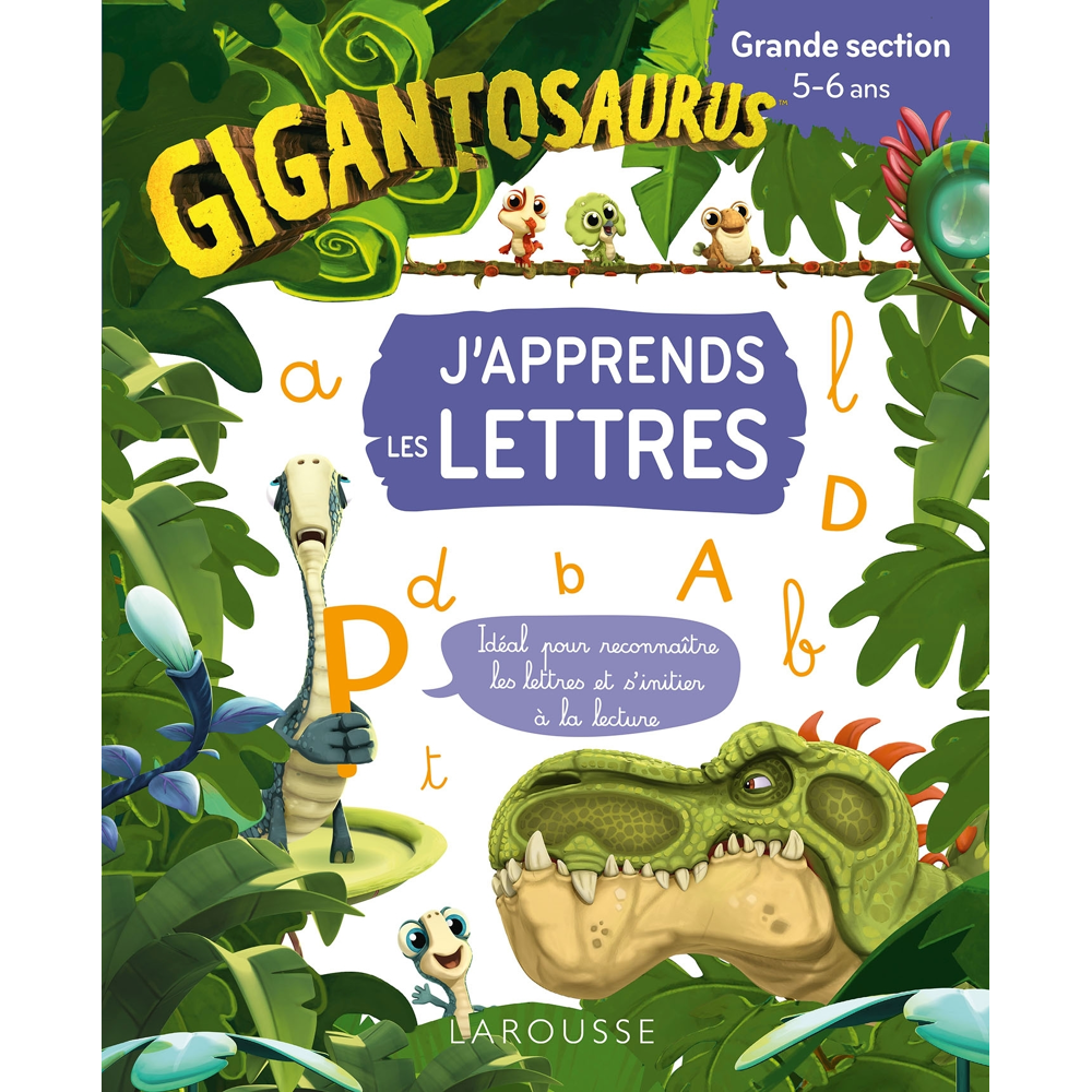 GIGANTOSAURUS J'apprends les lettres - GS (Broché)