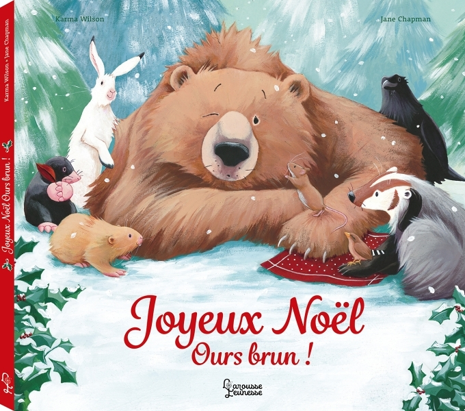 Joyeux Noël ours brun (Cartonné)