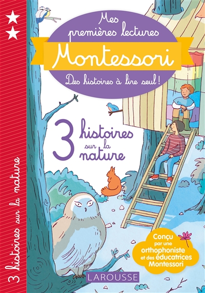 Montessori Premières lectures 3 histoires sur la nature (Broché)