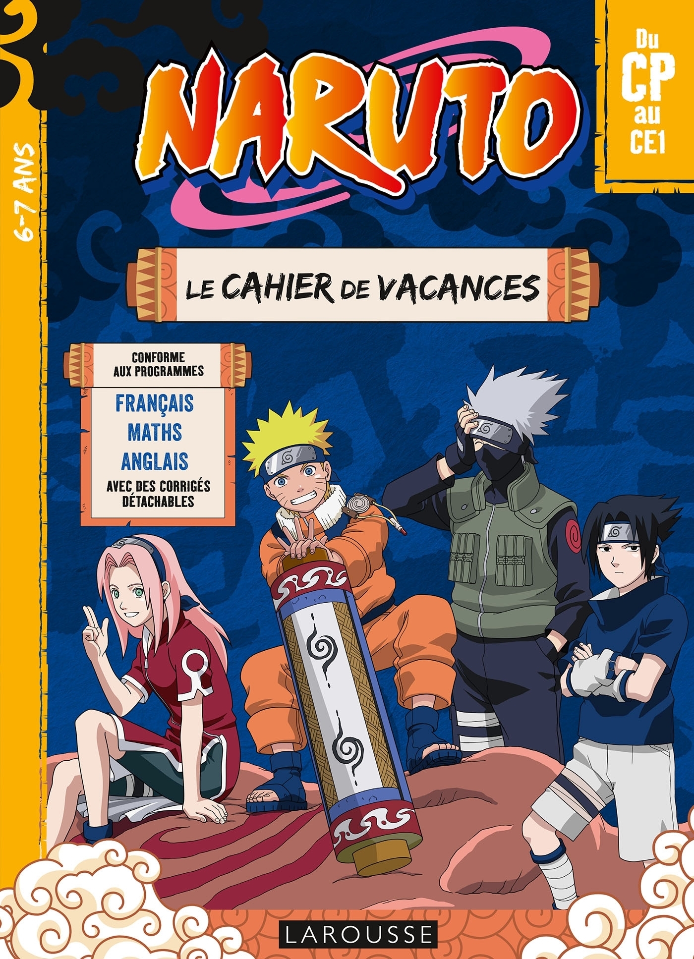 NARUTO - Cahier de vacances du CP au CE1 (Broché)