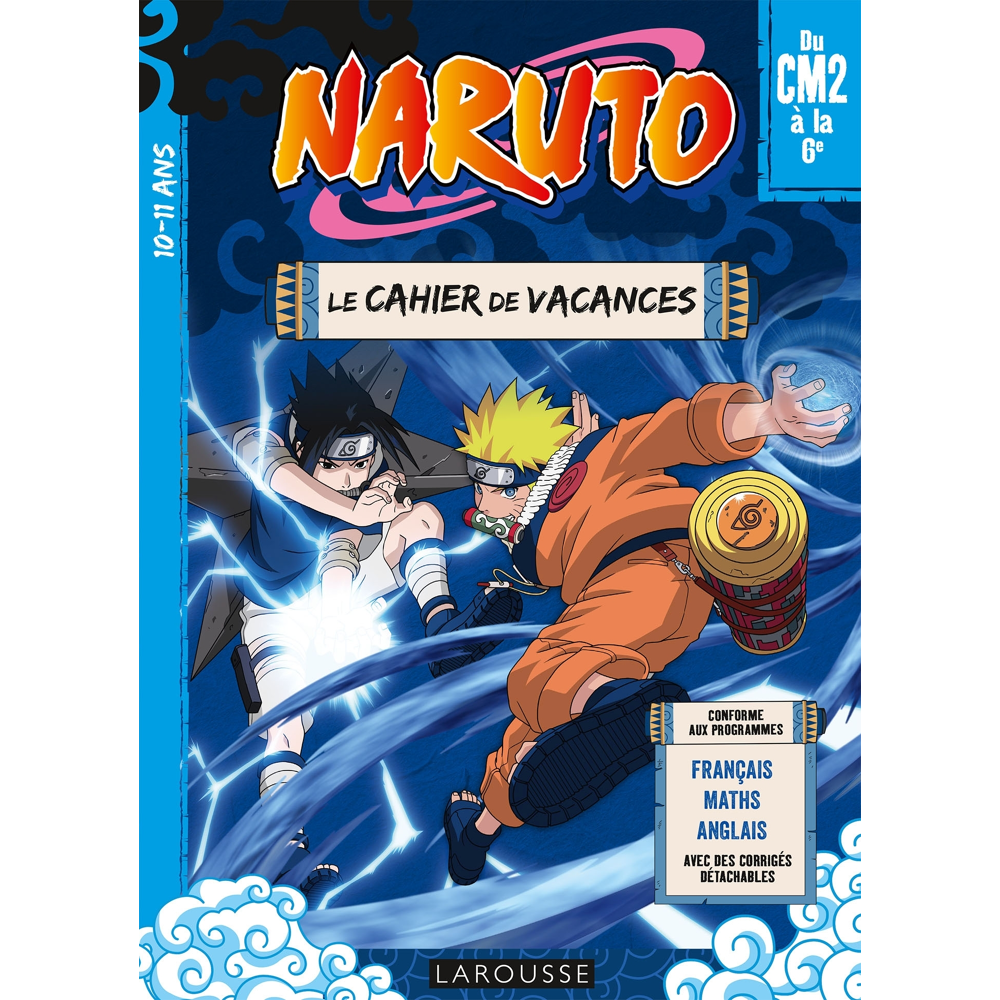 NARUTO - Cahier de vacances du CM2 à la 6e (Broché)