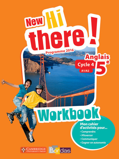 New Hi there ! Anglais 5e 2017 Workbook élève (Broché)