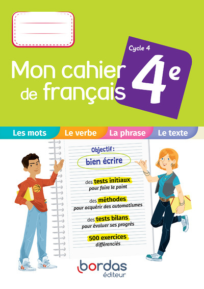 Mon cahier de français 4e 2021 - Cahier de l'élève (Broché)