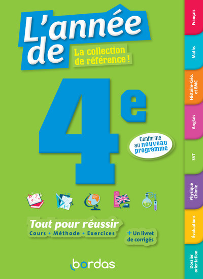 L'Année de 4e Tout pour réussir (Broché)