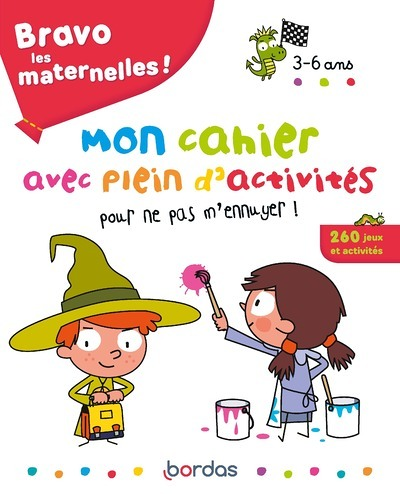 Bravo les maternelles ! - Mon cahier avec plein d'ativités pour ne pas m'ennuyer ! (Broché)