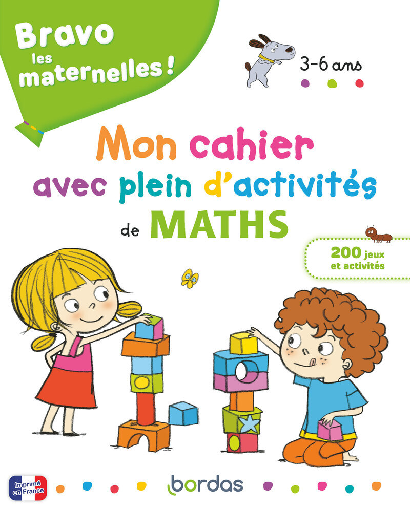 Bravo les maternelles - Mon cahier avec plein d'activités de maths (Broché)