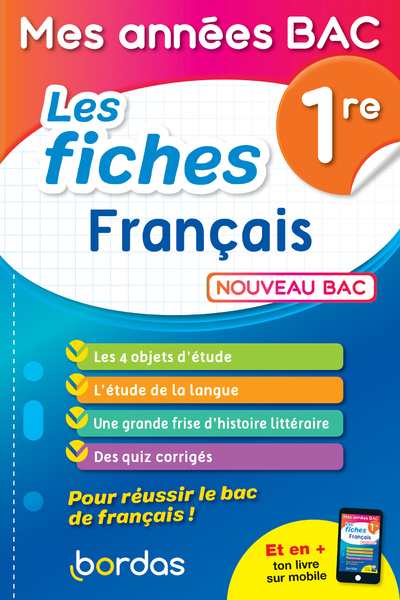 Mes années Bac - Les fiches Français 1re (Broché)