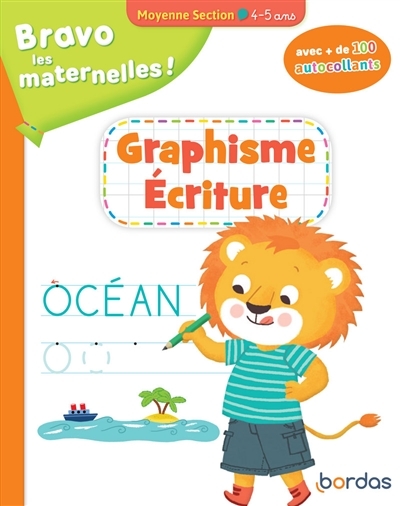 Bravo les maternelles - Graphisme Ecriture Moyenne Section (Broché)