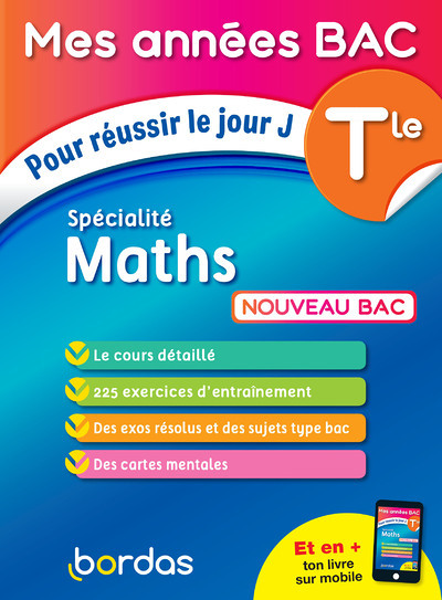 Mes Années Bac Pour réussir le jour J Spécialité Maths Tle (Broché)