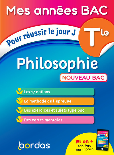 Mes Années Bac Pour réussir le jour J Philosophie Tle (Broché)