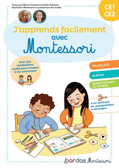 J'apprends facilement avec Montessori CE1-CE2 (Broché)