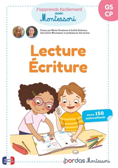 J'apprends facilement avec Montessori - Lecture - Ecriture (Broché)