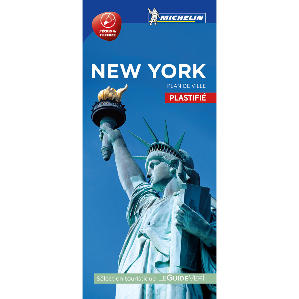 New York - Plan de ville plastifié (Carte)
