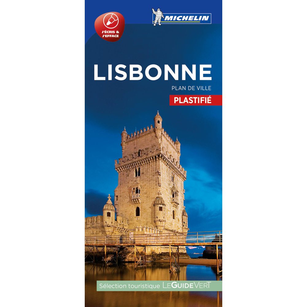 Lisbonne - Plan de ville plastifié (Carte)