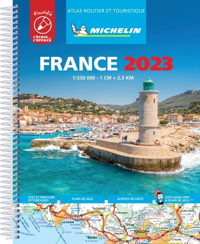 Atlas routier France 2023 Plastifié Michelin (Broché)