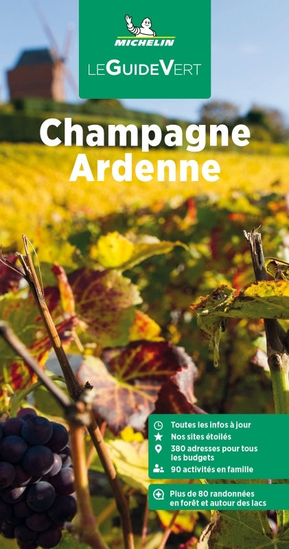 Guide Vert Champagne, Ardenne Michelin (Broché)