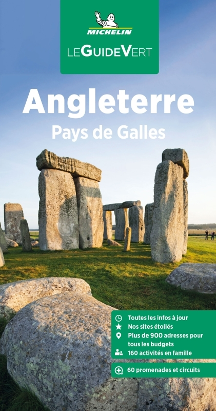 Guide Vert Angleterre, Pays de Galles Michelin (Broché)