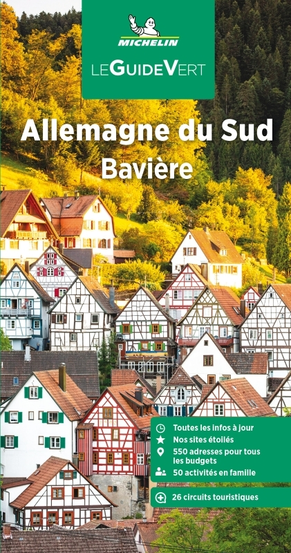 Guide Vert Allemagne du Sud-Bavière Michelin (Broché)