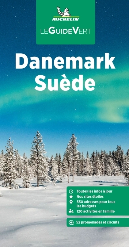 Guide Vert Danemark Suède Michelin (Broché)