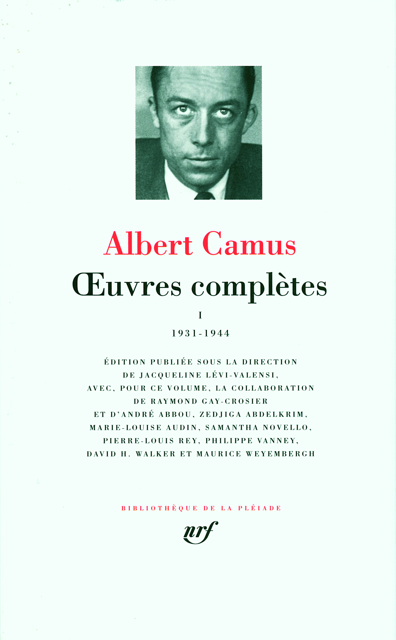 Œuvres complètes - 1931-1944 (Relié)