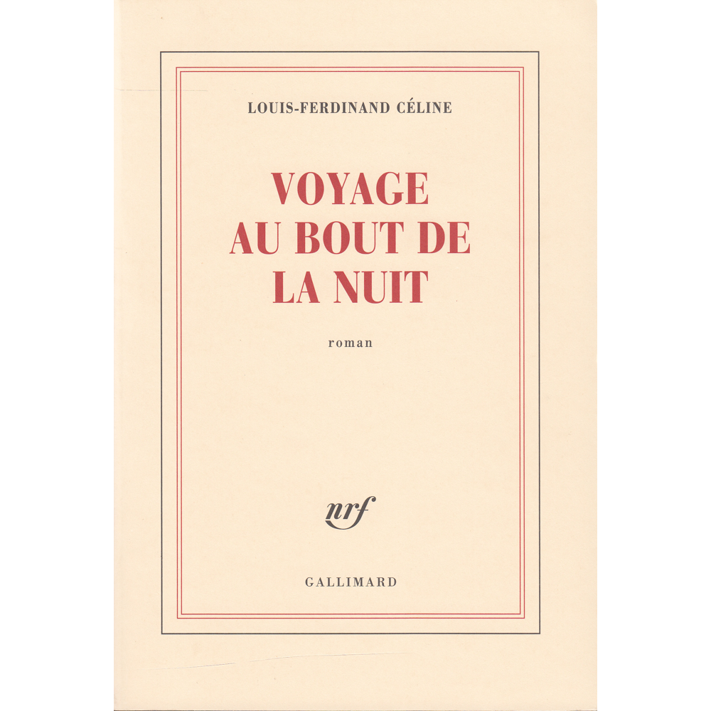 Voyage au bout de la nuit (Grand format)