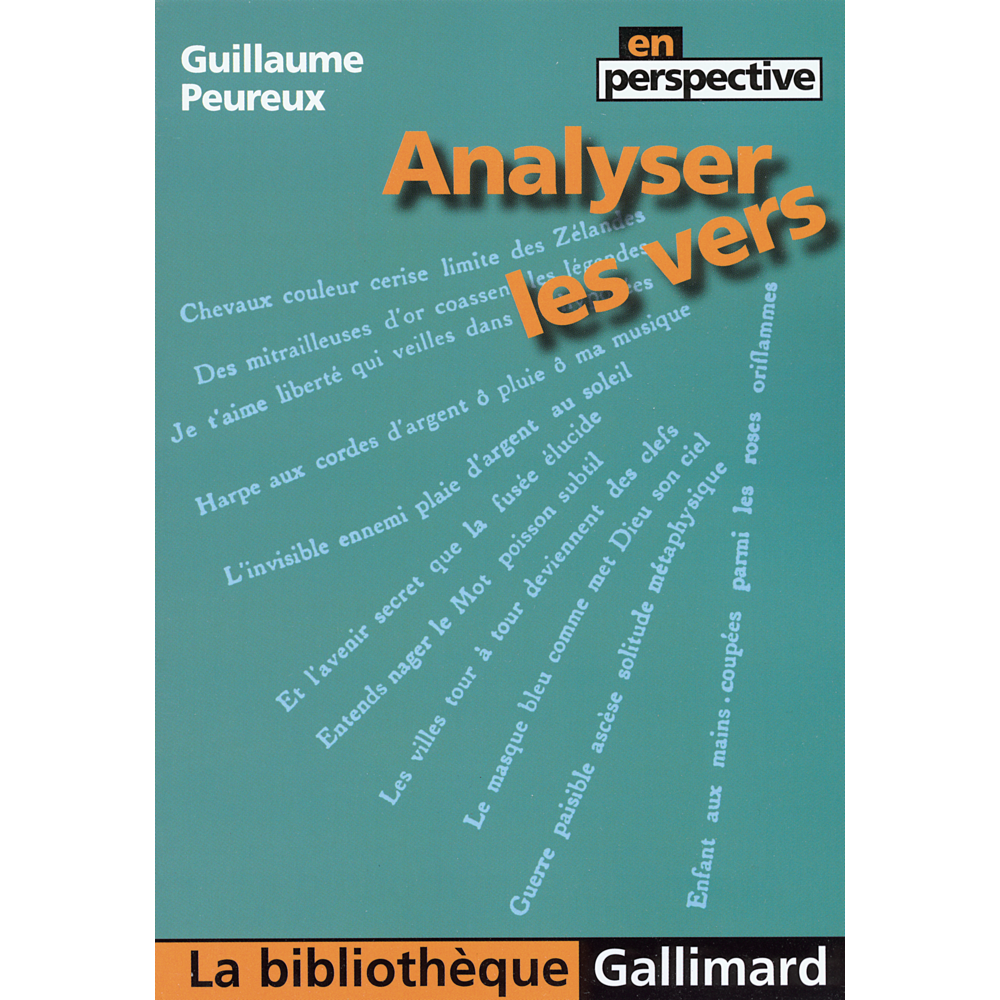 Analyser les vers (Broché)