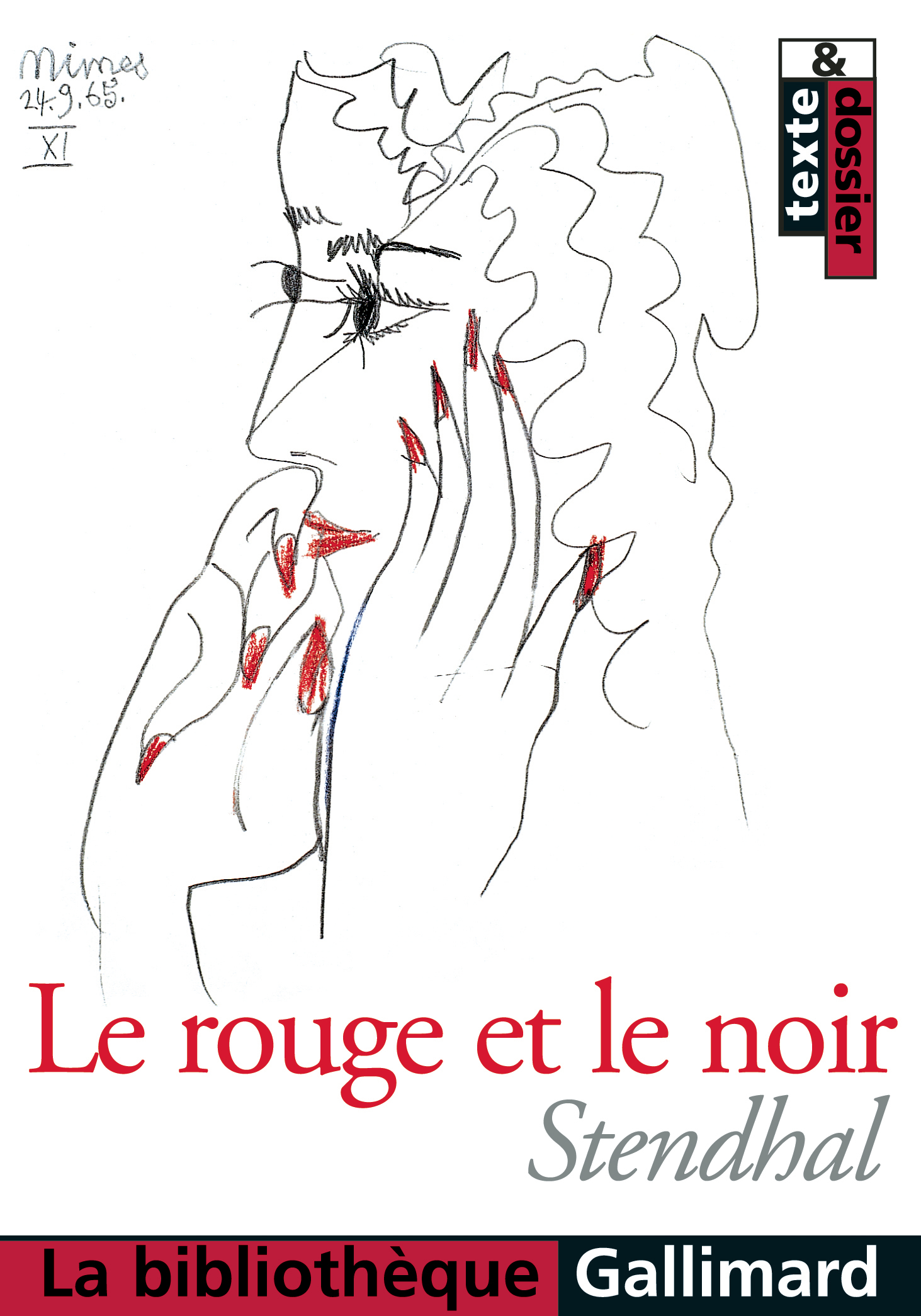 Le Rouge et le noir (Broché)