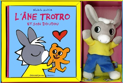 L'âne Trotro et son doudou : 1 livre + 1 peluche (Coffret)