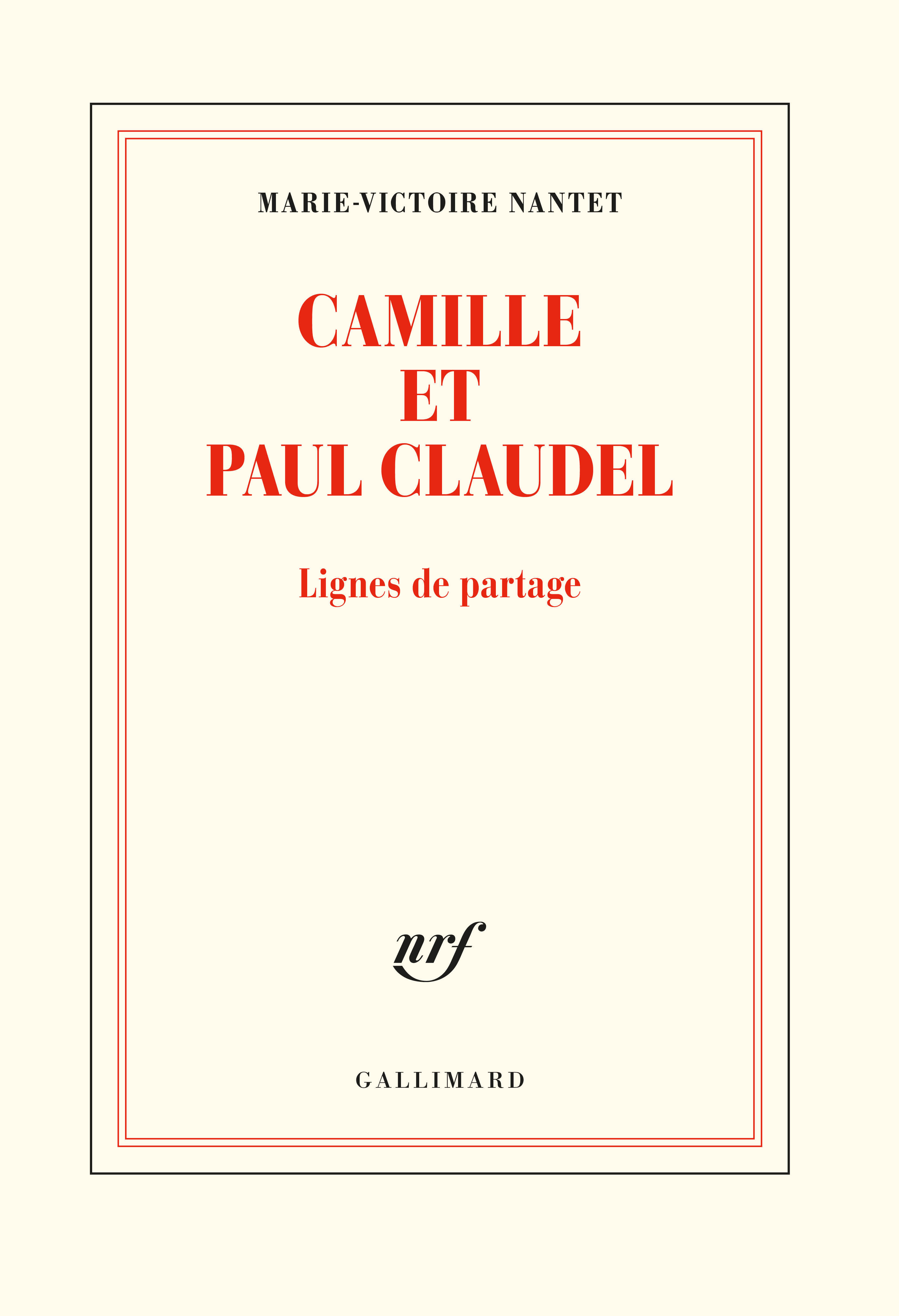 Camille et Paul Claudel - Lignes de partage (Grand format)