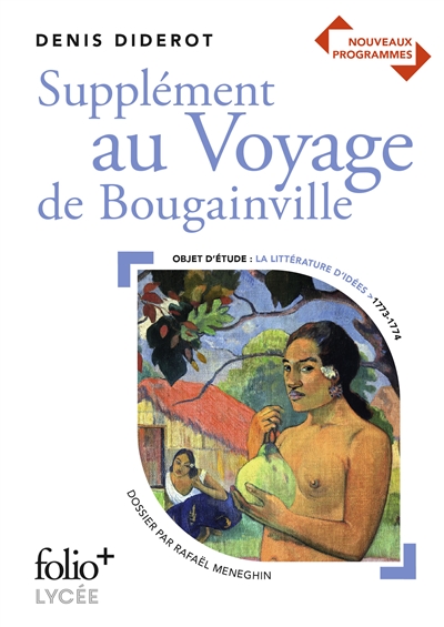 Supplément au Voyage de Bougainville (Poche)