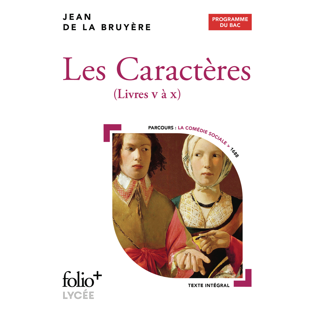 Les Caractères - Bac 2024 - Livres V à X (Poche)