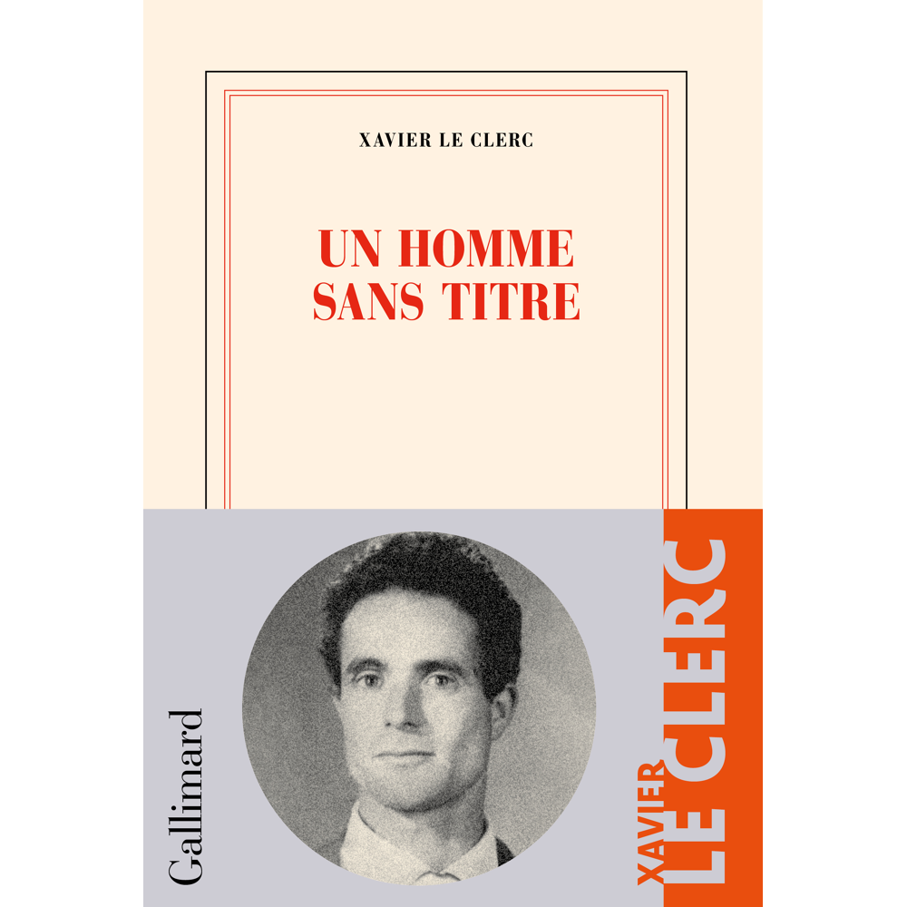 Un homme sans titre (Grand format)