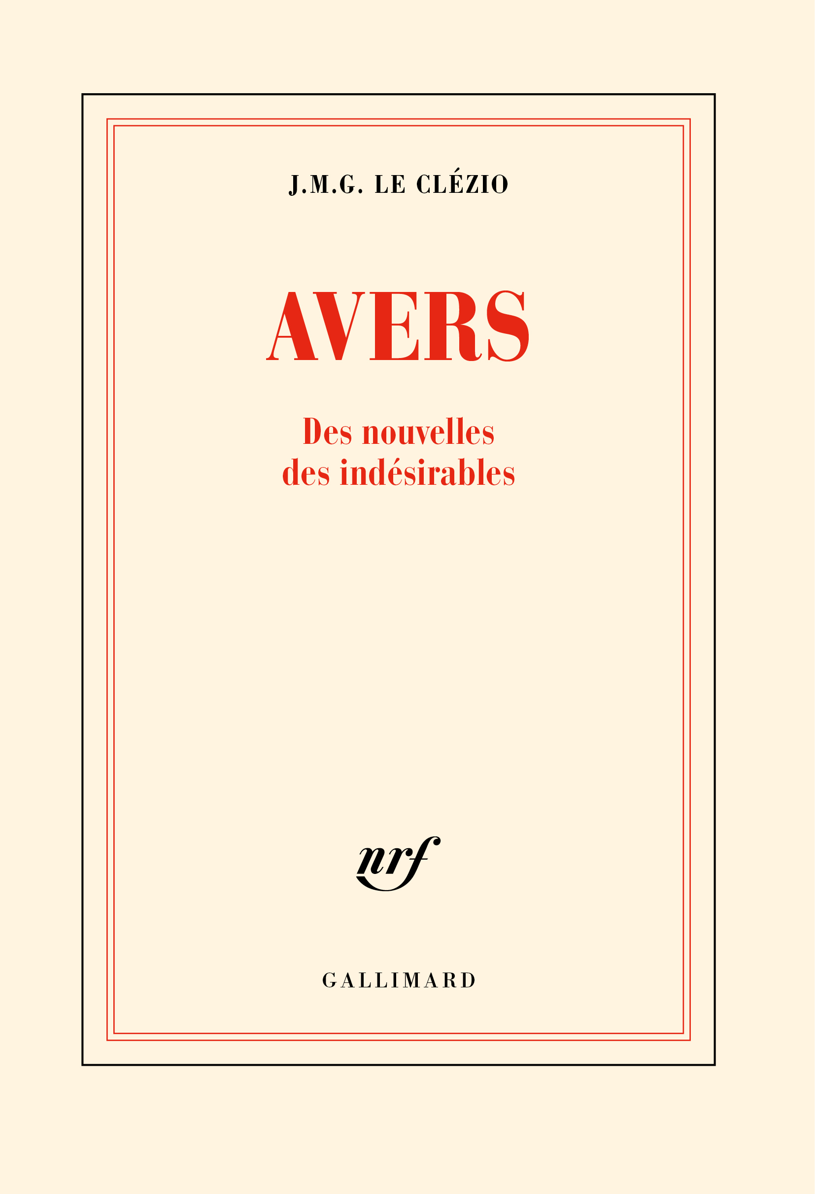 Avers - Des nouvelles des indésirables (Grand format)