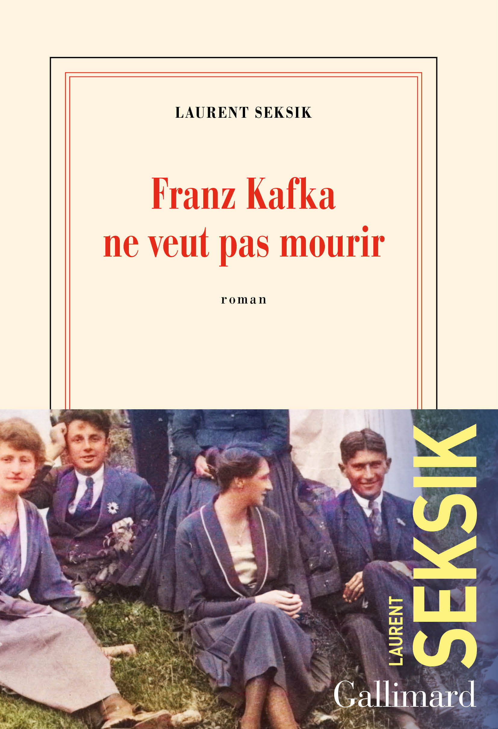 Franz Kafka ne veut pas mourir (Grand format)