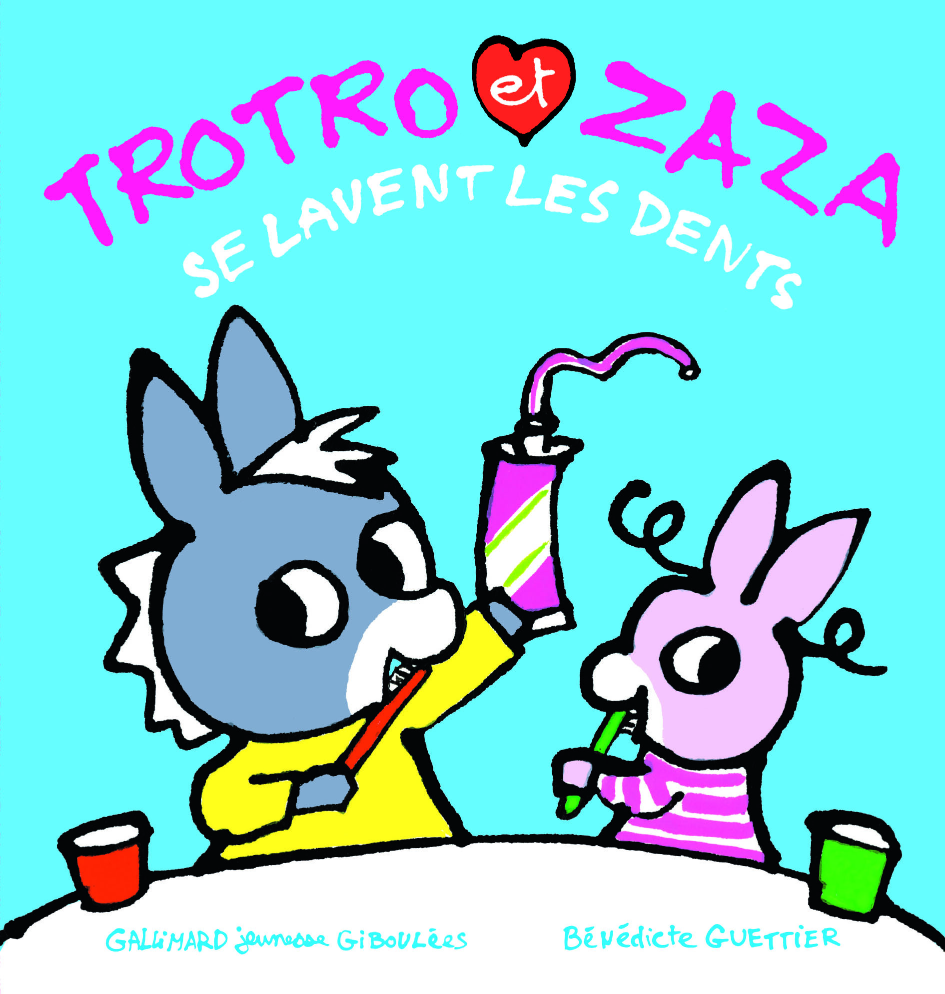 Trotro et Zaza se lavent les dents (Jeunesse)