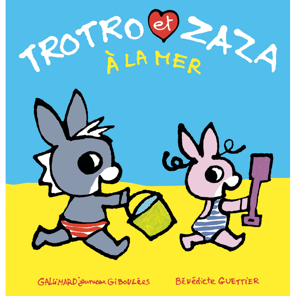 Trotro et Zaza à la mer (Jeunesse)