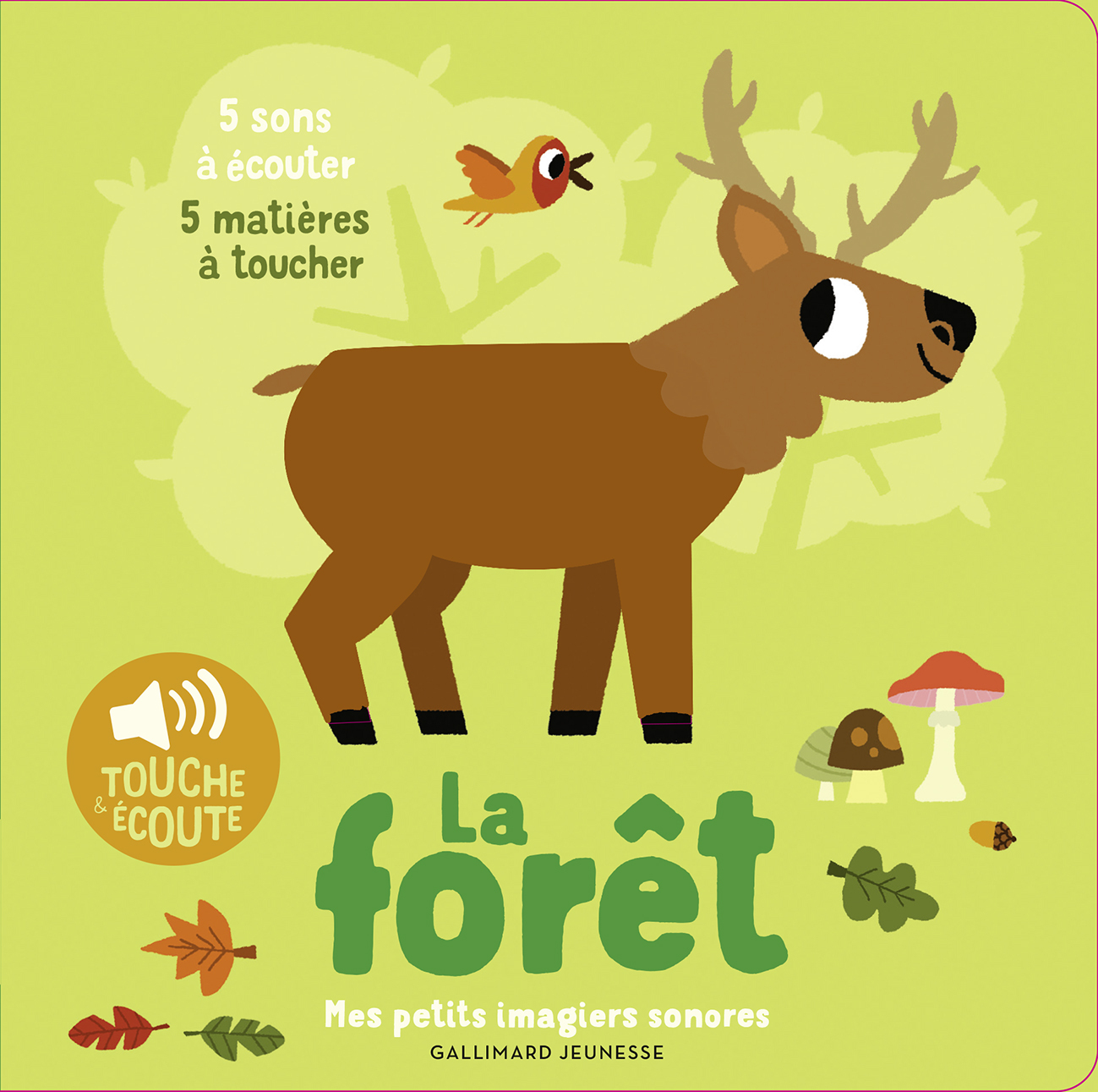 La forêt - 5 matières à toucher, 5 sons à écouter (Jeunesse)