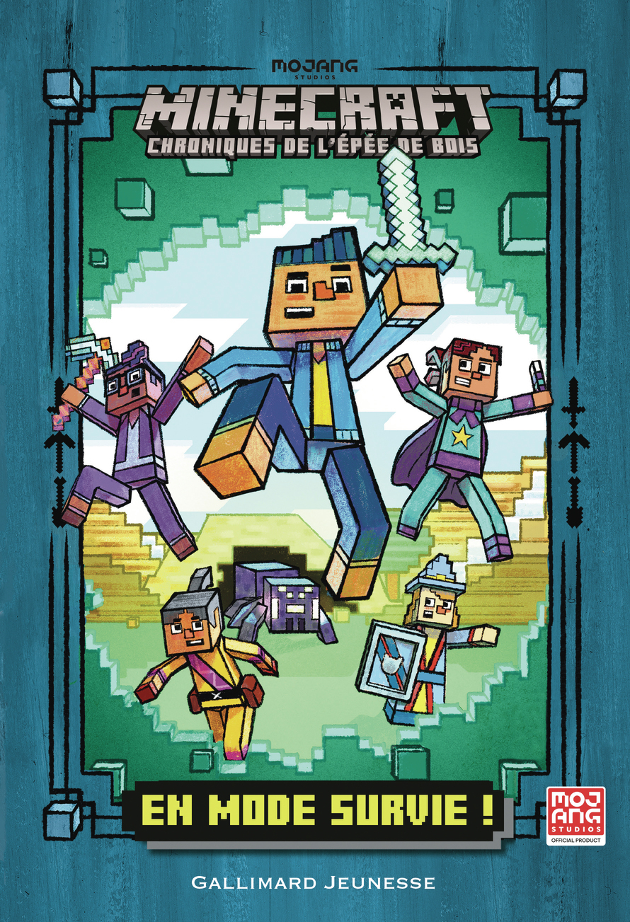 Romans Minecraft - En mode survie ! - Chroniques de l'Épée de bois, tome 1 (Jeunesse)