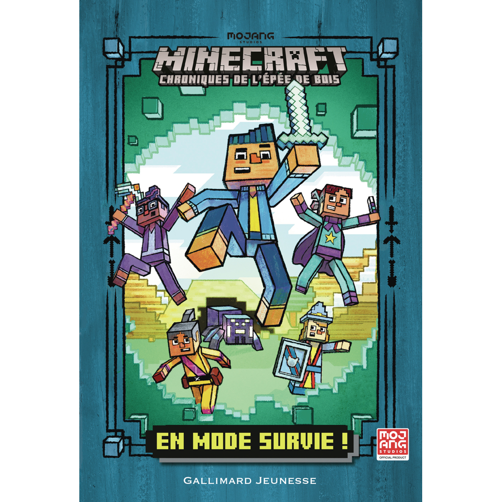 Romans Minecraft - En mode survie ! - Chroniques de l'Épée de bois, tome 1 (Jeunesse)