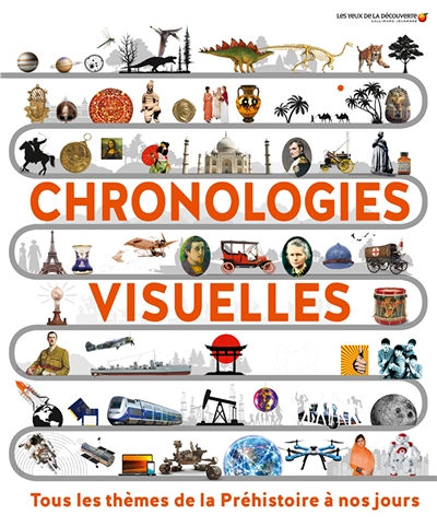 Chronologies visuelles - Tous les thèmes de la préhistoire à nos jours (Jeunesse)
