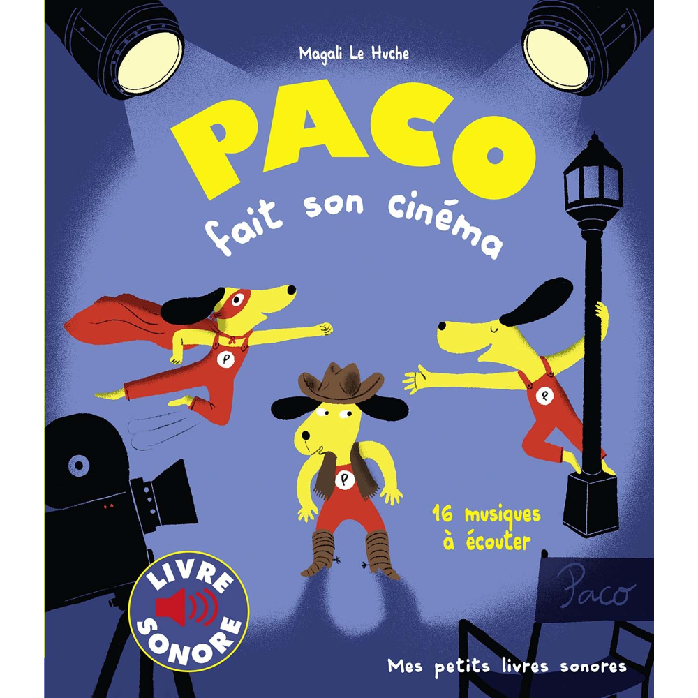 Paco fait son cinéma - 16 musiques à écouter (Jeunesse)