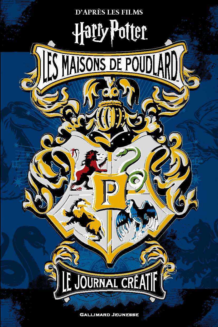 Harry Potter : Le journal créatif - Les maisons de Poudlard (Jeunesse)