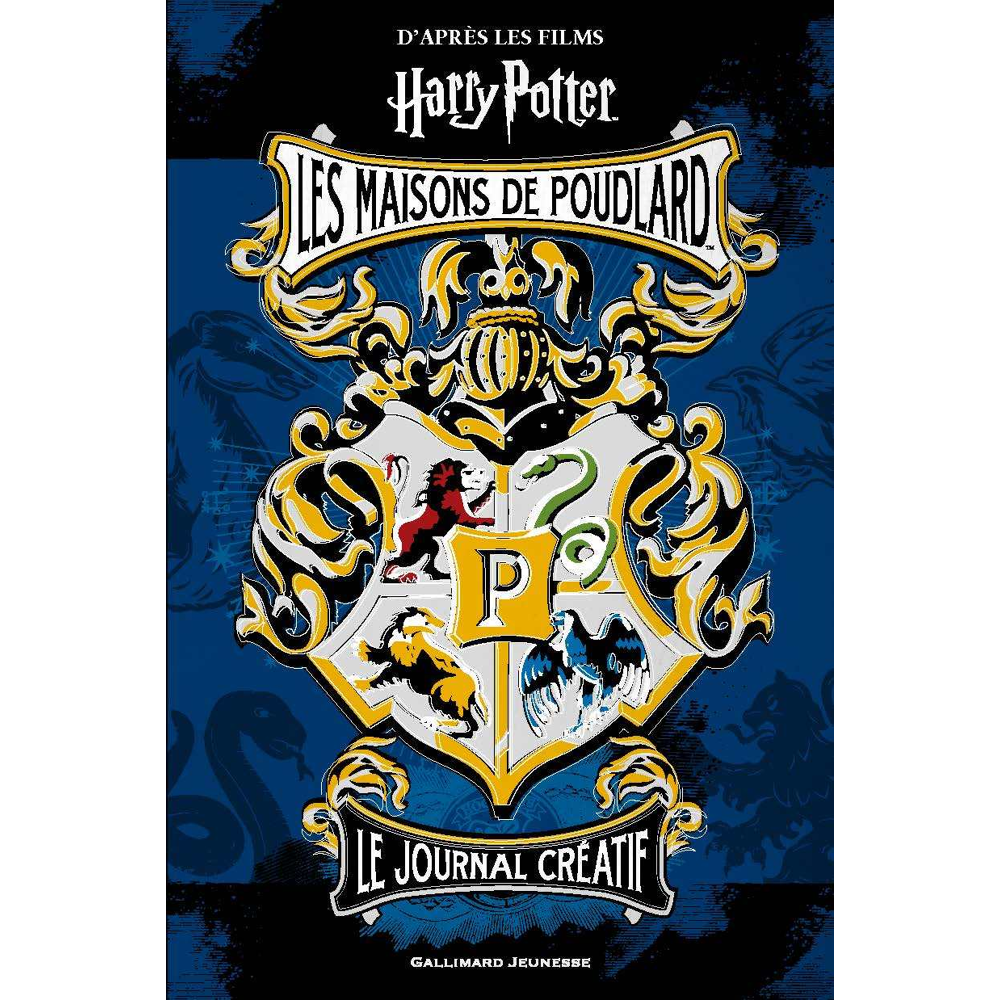 Harry Potter : Le journal créatif - Les maisons de Poudlard (Jeunesse)
