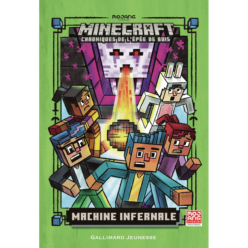 Romans Minecraft - Machine infernale - Chroniques de l'Épée de bois, tome 4 (Jeunesse)