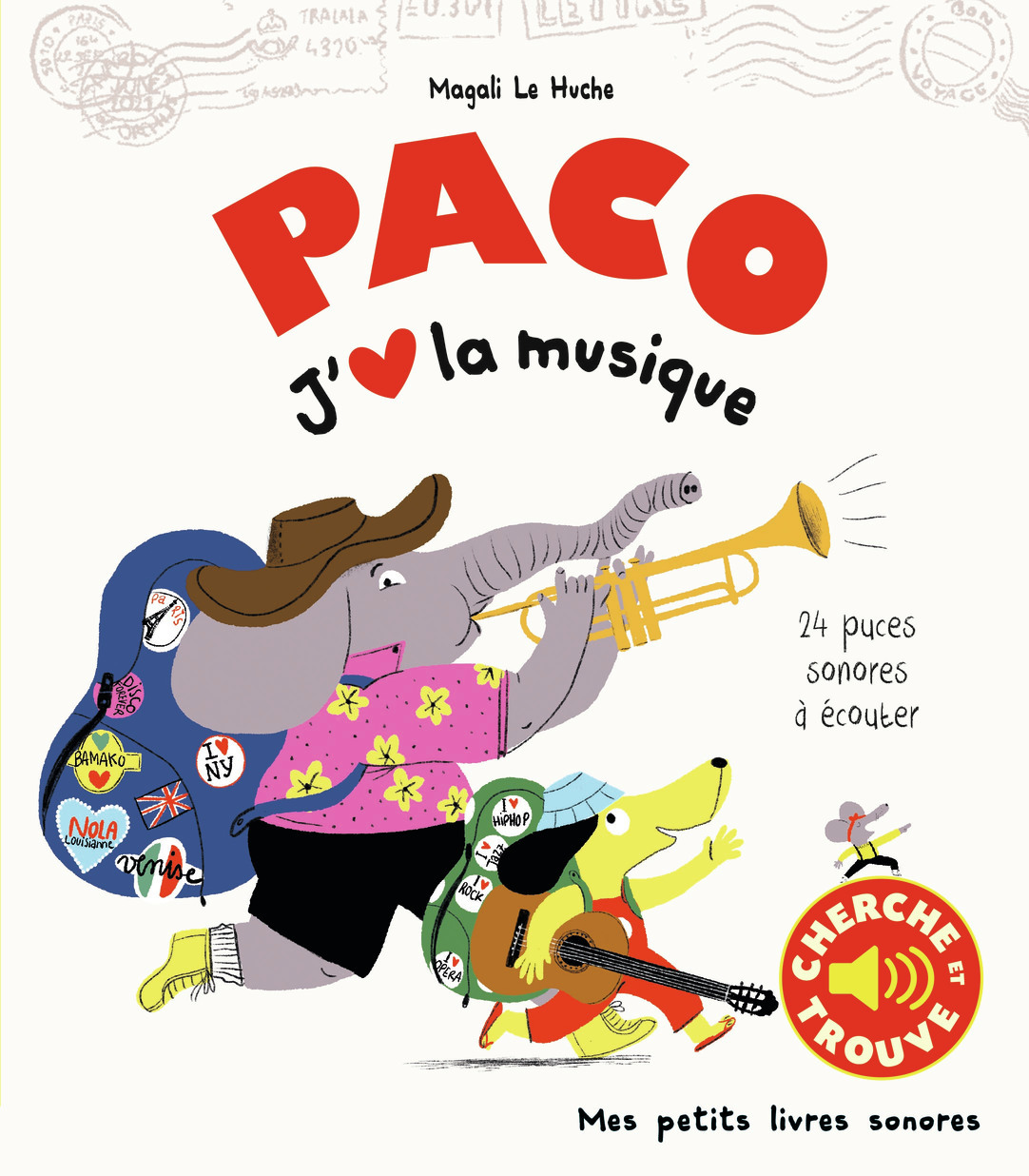 Paco. J'aime la musique - 24 puces sonores à écouter (Jeunesse)