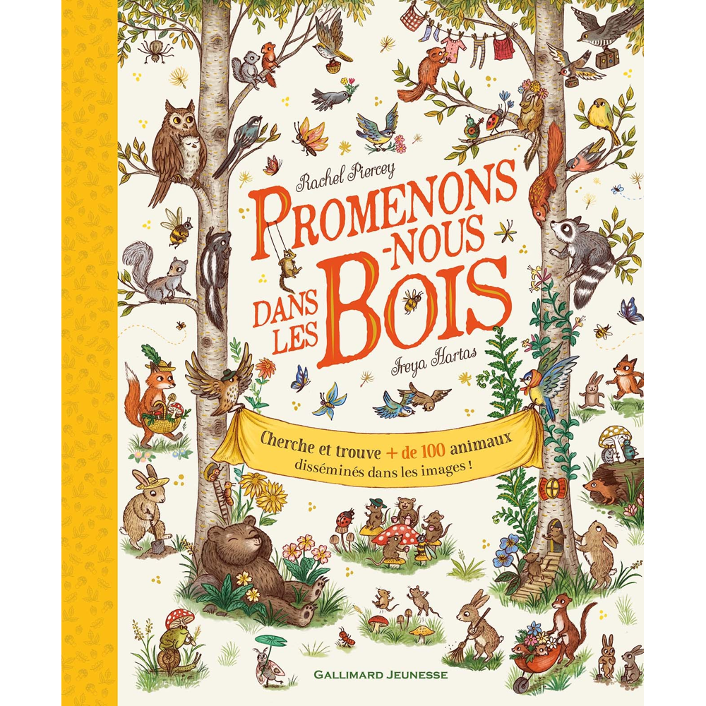 Promenons-nous dans les bois - Cherche et trouve + de 100 animaux (Jeunesse)