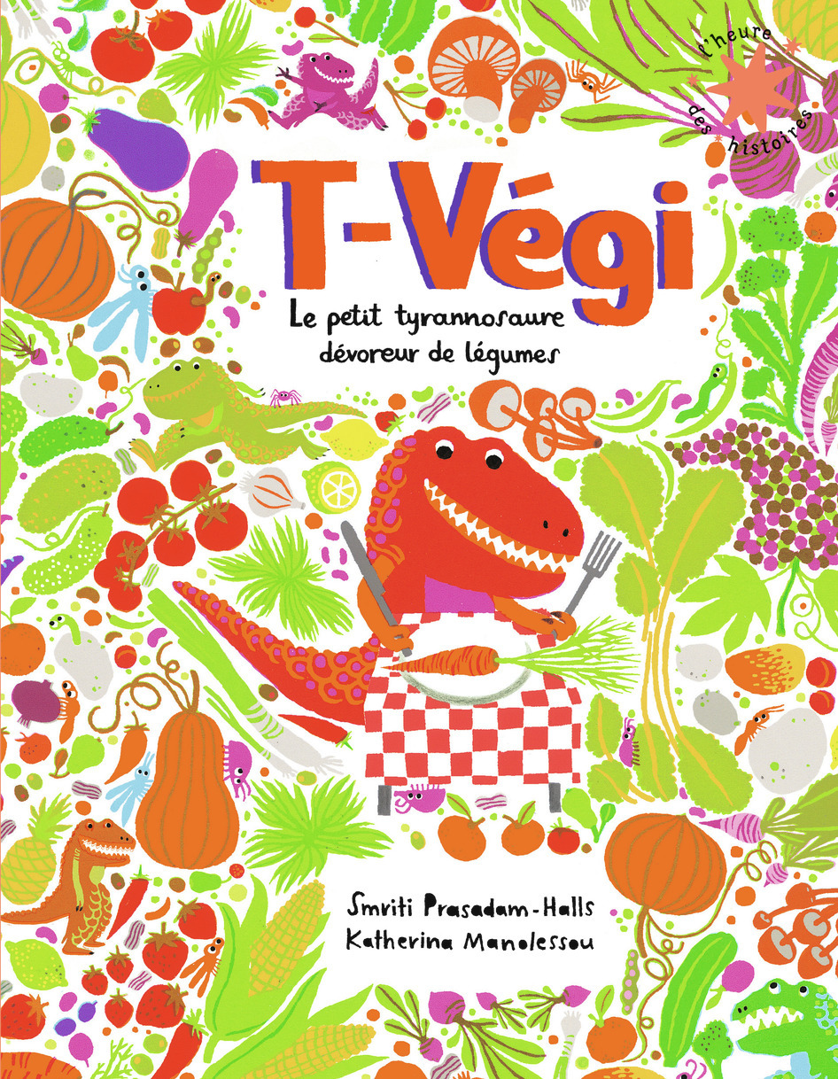 T-Végi - Le petit tyrannosaure dévoreur de légumes (Poche)