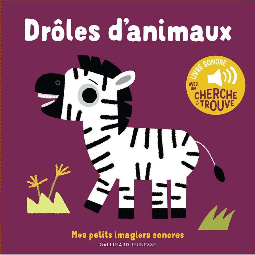Drôles d'animaux - Des sons à écouter, des images à regarder (Jeunesse)