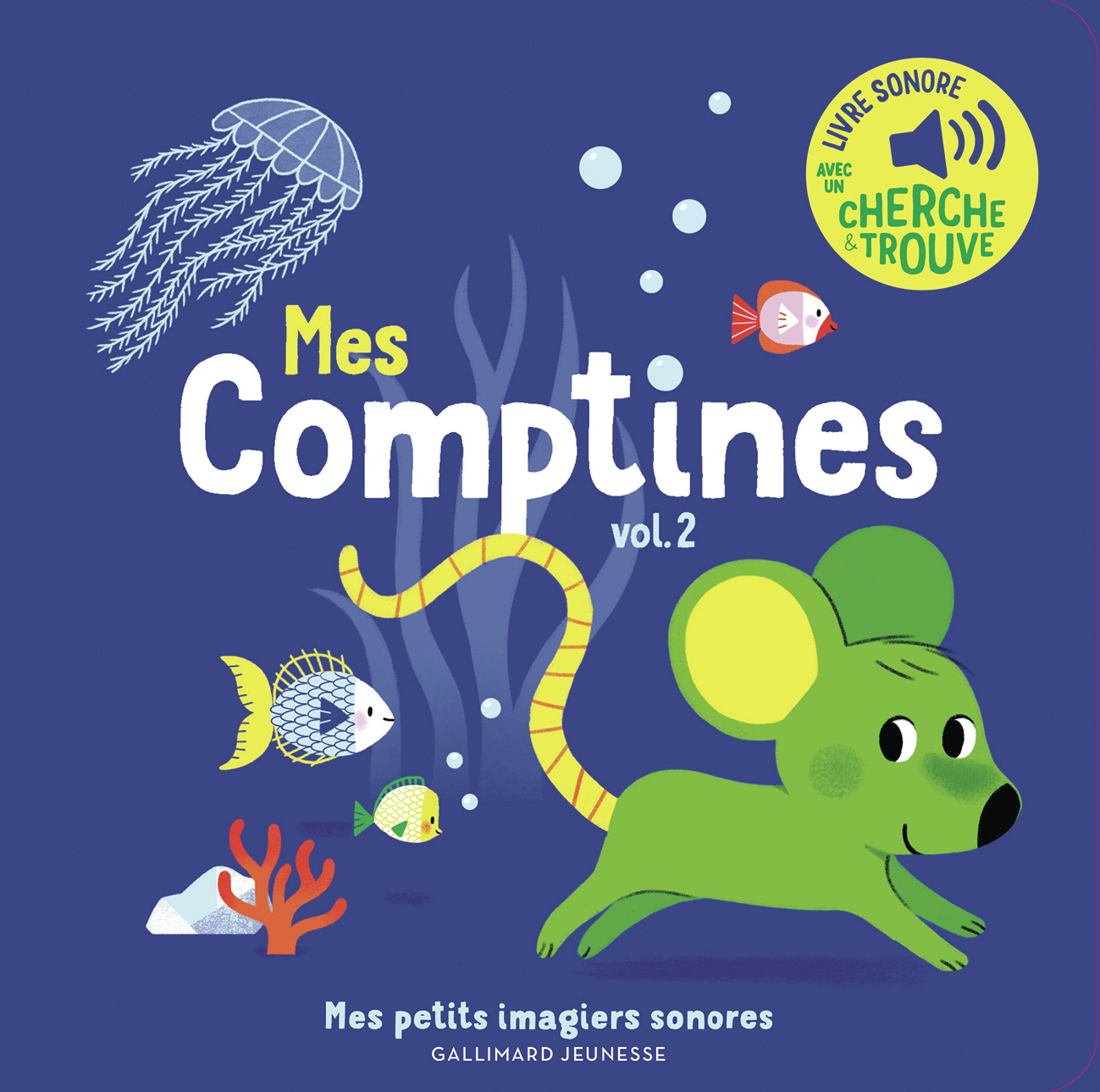 Mes comptines - Des sons à écouter, des images à regarder (Jeunesse)