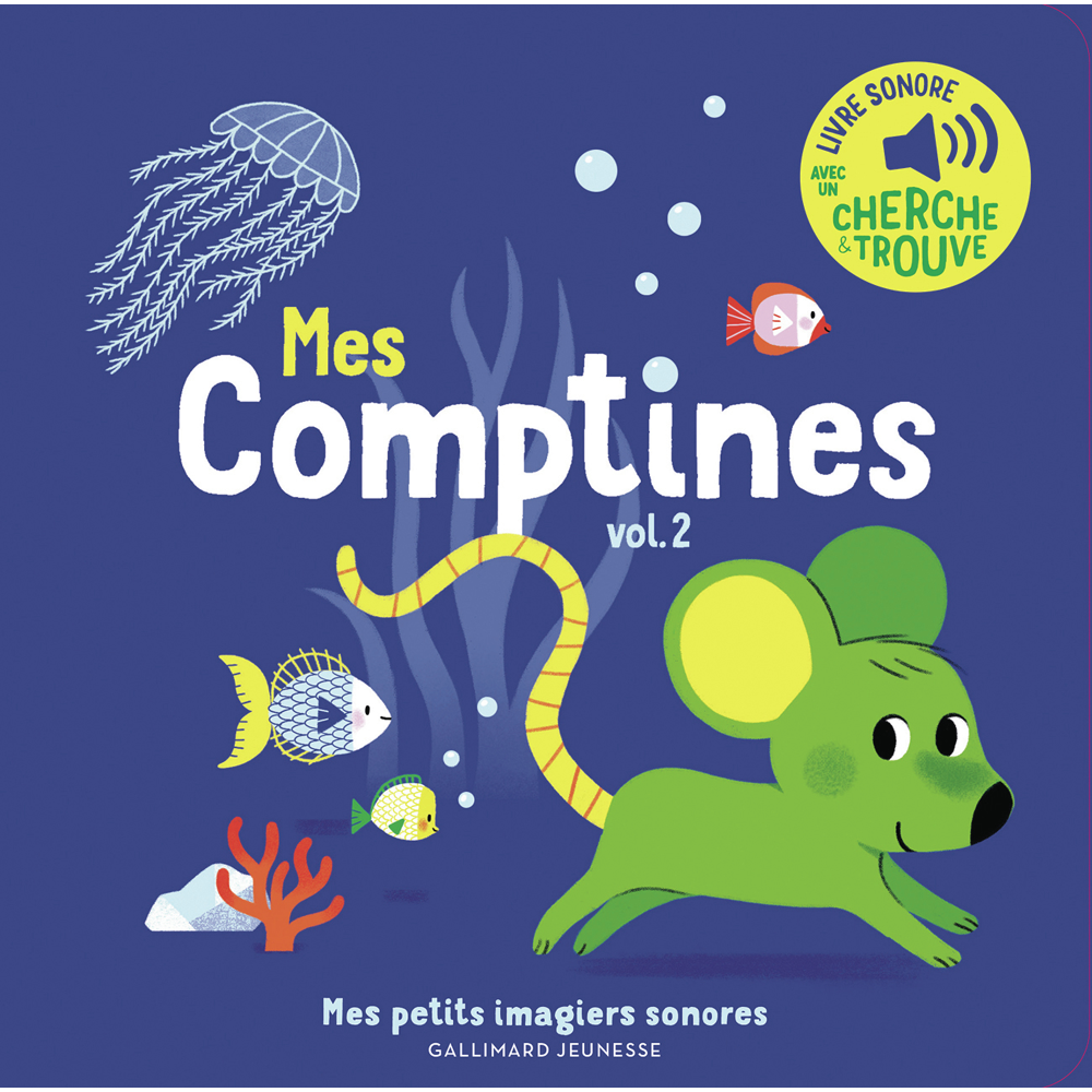 Mes comptines - Des sons à écouter, des images à regarder (Jeunesse)